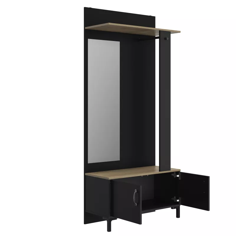 STORE│Meuble d'entrée 2 portes│81x37xh190 cm