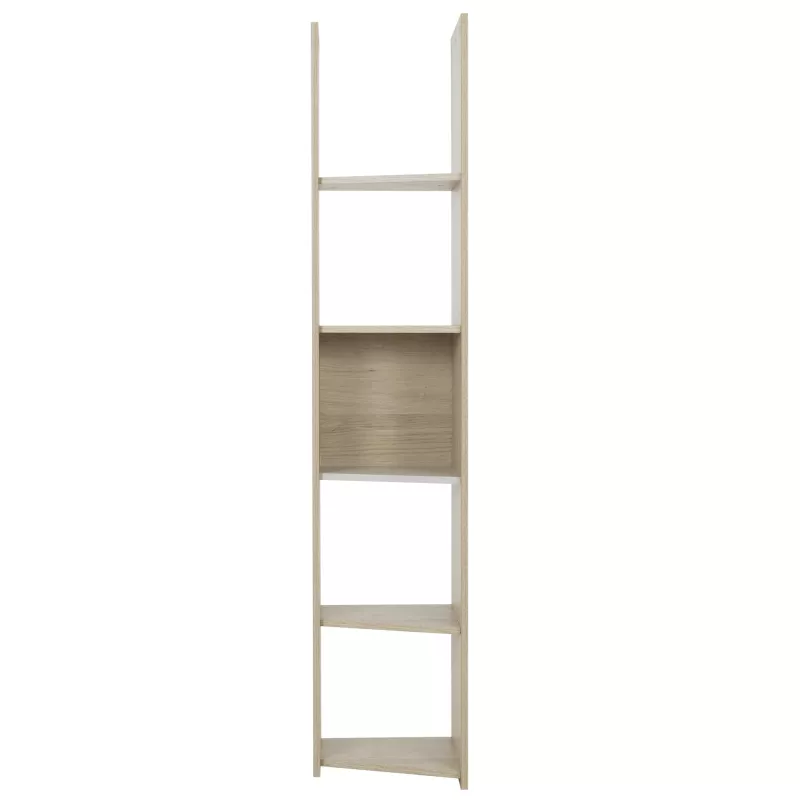 STRAW│Ensemble Bibliothèques + bureau│180x32/52xh175 cm