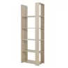 STRAW│Ensemble Bibliothèques + bureau│180x32/52xh175 cm