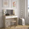 STRAW│Ensemble Bibliothèques + bureau│180x32/52xh175 cm