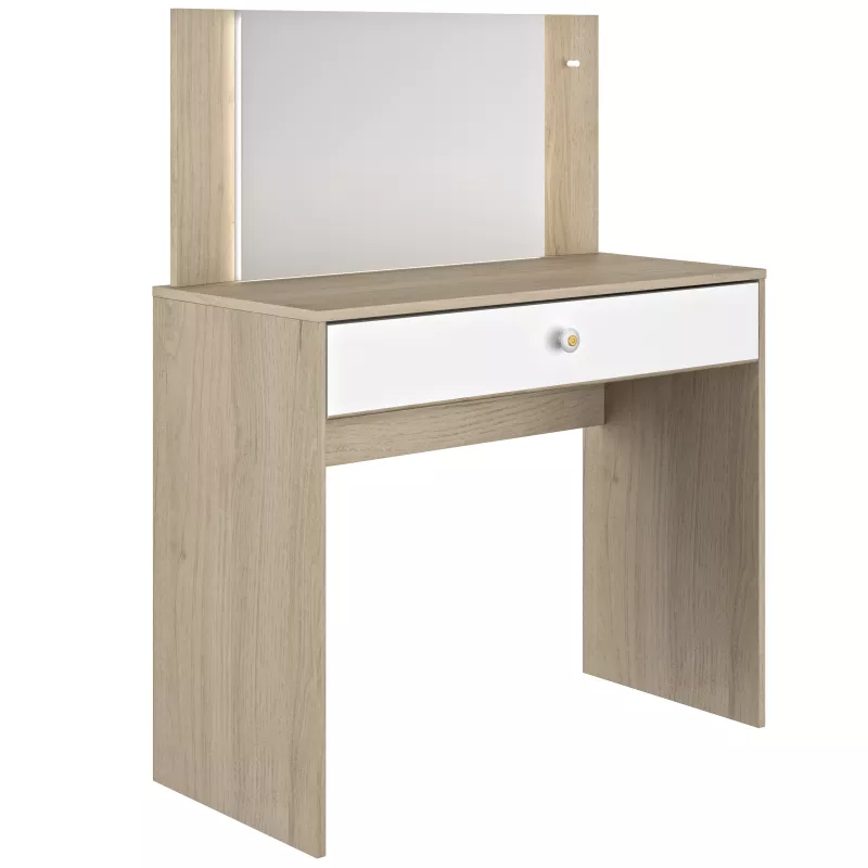 STRAW│Ensemble Bibliothèques + bureau│180x32/52xh175 cm