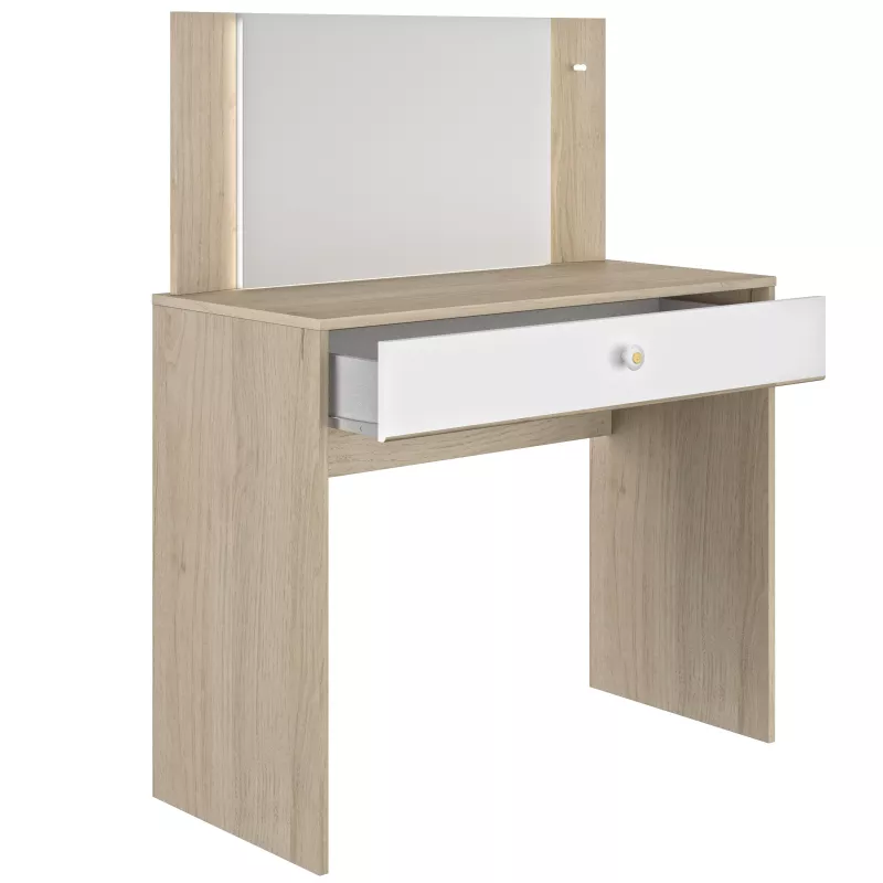 STRAW│Ensemble Bibliothèques + bureau│180x32/52xh175 cm