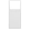UNDER│Armoire sous-pente 1 porte│Blanc│50x48xh110/70 cm