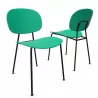 SOFIA│Lot de 2 Chaises 4 pieds esprit 50's