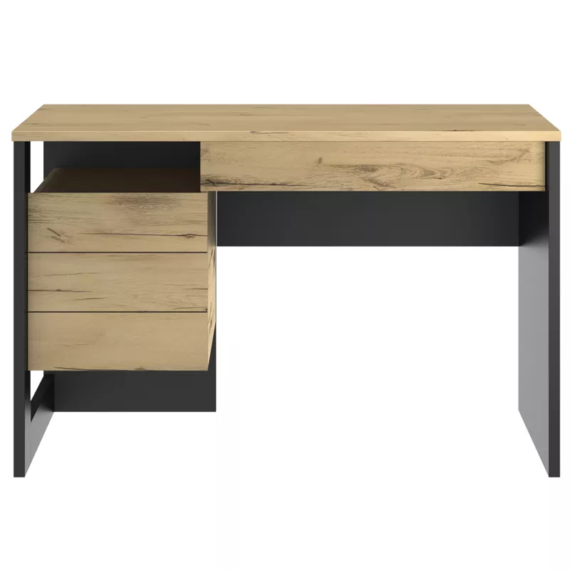RUSSEL│Bureau tiroir + porte│119x54xh75 cm