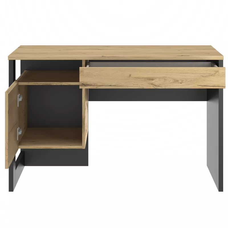 RUSSEL│Bureau tiroir + porte│119x54xh75 cm