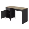 MANCHESTER│Bureau tiroir + porte│120x55xh73 cm