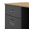 MANCHESTER│Bureau tiroir + porte│120x55xh73 cm