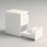 COMFORT│Caisson Hauteur bureau 3-4 tiroirs - profondeur 60│Unicolore structurex