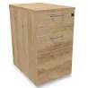 COMFORT│Caisson Hauteur bureau 3-4 tiroirs - profondeur 60│Unicolore structurex