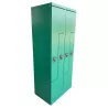 BUWA│Vestiaire monobloc métallique  - 4 casiers│Vert sapin