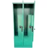 BUWA│Vestiaire monobloc métallique  - 4 casiers│Vert sapin