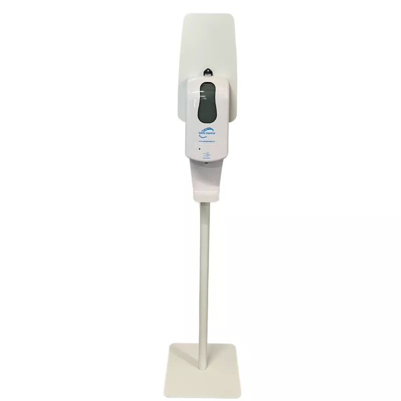 SAFE│Station d'hygiène téléscopique H 150 cm │Acier / Plastique