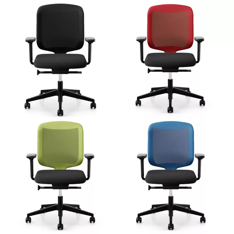 Fauteuil de travail Giroflex modèle 434-3019 my chair to go avec accoudoirs