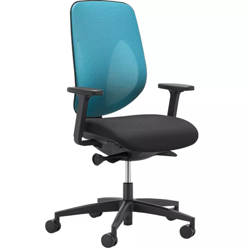 Fauteuil de travail Giroflex modèle 353-429 avec accoudoirs