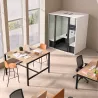 ESSENTIELLE SOLO│Modèle S│1 personne│Cabine acoustique pleine ou vitré