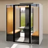 ESSENTIELLE SOLO│Modèle S│1 personne│Cabine acoustique pleine ou vitré