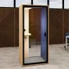 ESSENTIELLE SOLO BUREAU│Modèle S Bureau│1 personne│Cabine acoustique pleine ou vitrée