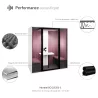 ESSENTIELLE SOLO BUREAU│Modèle S Bureau│1 personne│Cabine acoustique pleine ou vitrée