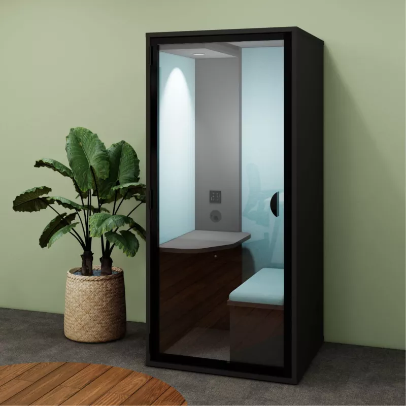 ESSENTIELLE SEI│Modèle XL│6 personnes│Cabine acoustique pleine ou vitrée