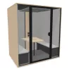 ESSENTIELLE QUATTRO│Modèle L│4 personnes│Cabine acoustique pleine ou vitrée