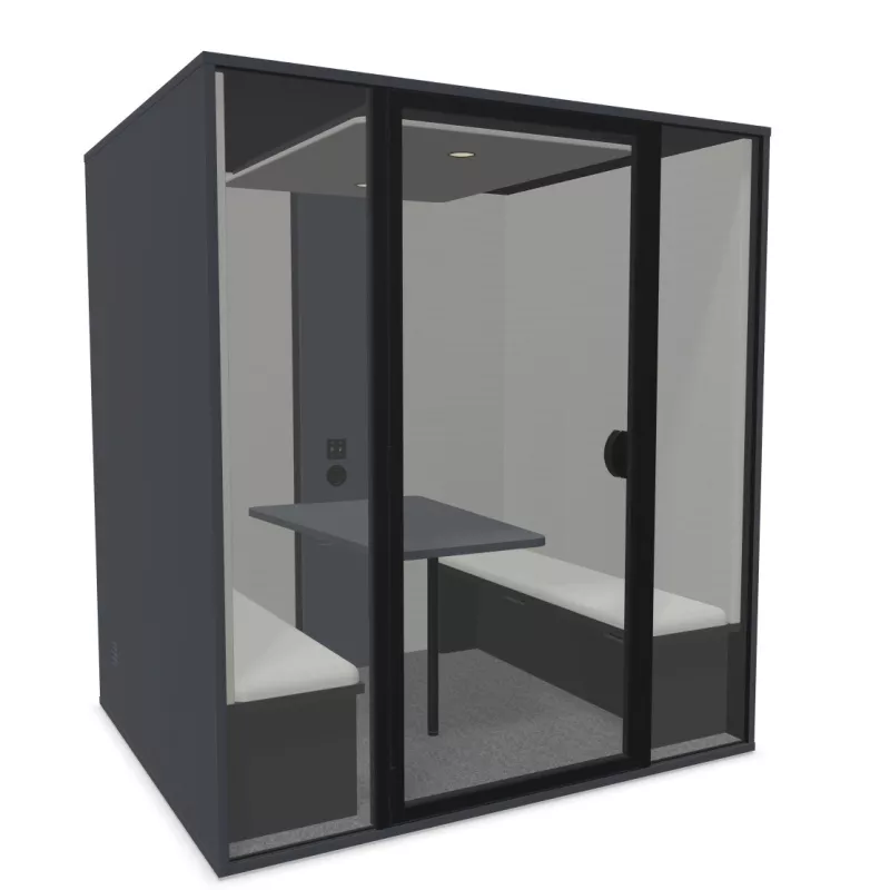 ESSENTIELLE SEI│Modèle XL│6 personnes│Cabine acoustique pleine ou vitrée