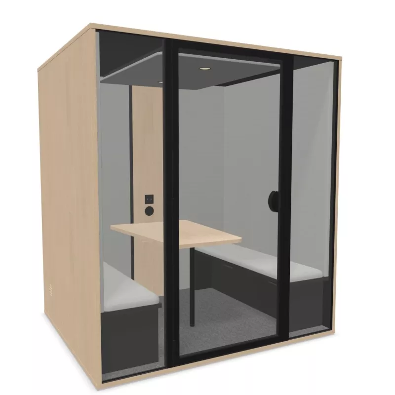 ESSENTIELLE SEI│Modèle XL│6 personnes│Cabine acoustique pleine ou vitrée