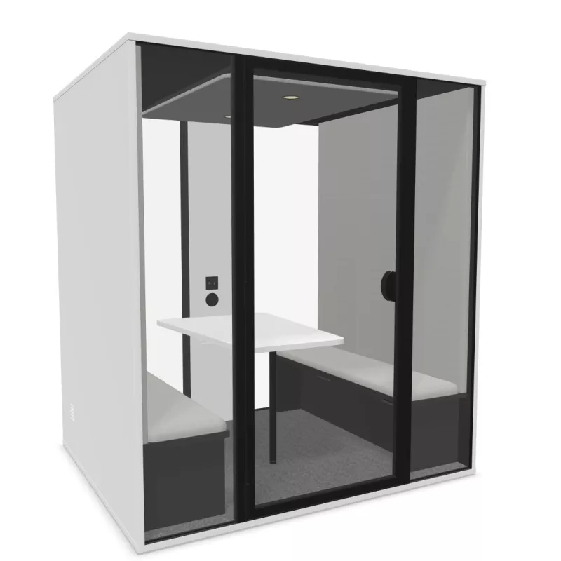 ESSENTIELLE SEI│Modèle XL│6 personnes│Cabine acoustique pleine ou vitrée
