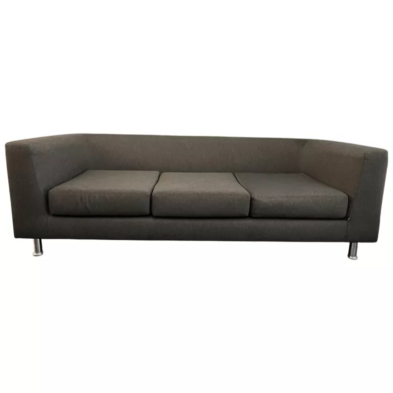 LOUNGE│Canapé Tissu 3 places│Gris  Otter