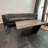 LOUNGE│Canapé Tissu 3 places│Gris  Otter