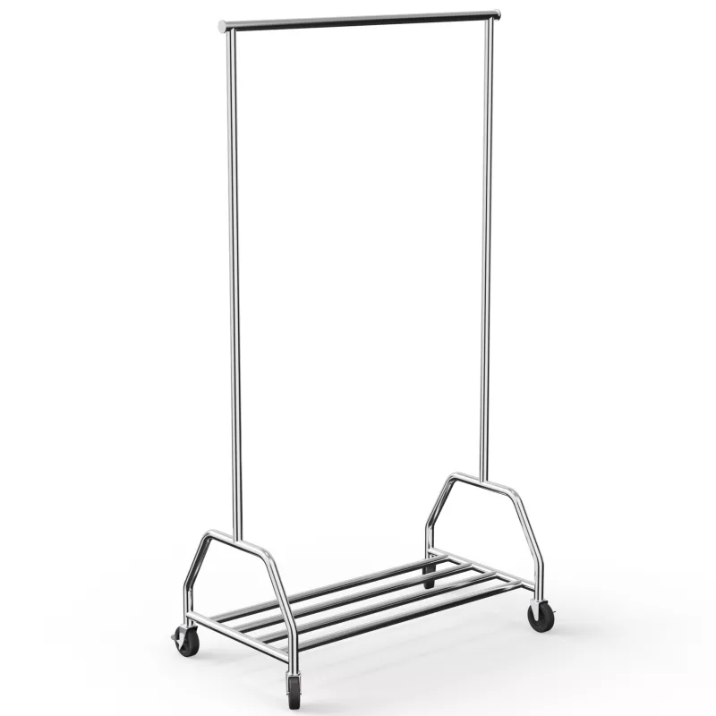 VESTIAIRE│Mobile sur roulettes│40 cintres