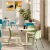 SOLÉO│Chaise collectivité│Sans accoudoirs│int-éxt.│5 coloris