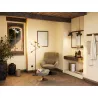 BILBAO│Fauteuil avec repose pied│Assise pivotante