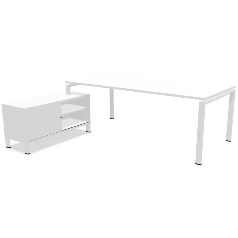 RIO DIRECTION│Bureau de direction L 200 p 100 avec rangements