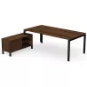 RIO DIRECTION│Bureau de direction L 200 p 100 avec rangements