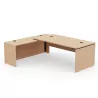 KARA│Bureau de direction avec retour│4 décors bois à choix