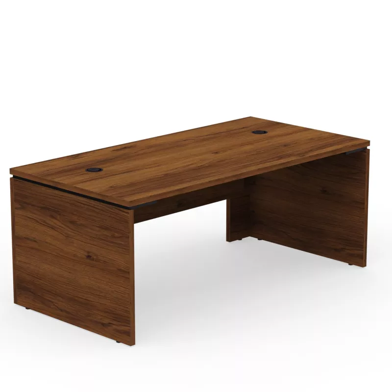 KARA│Bureau de direction droit│4 décors bois à choix