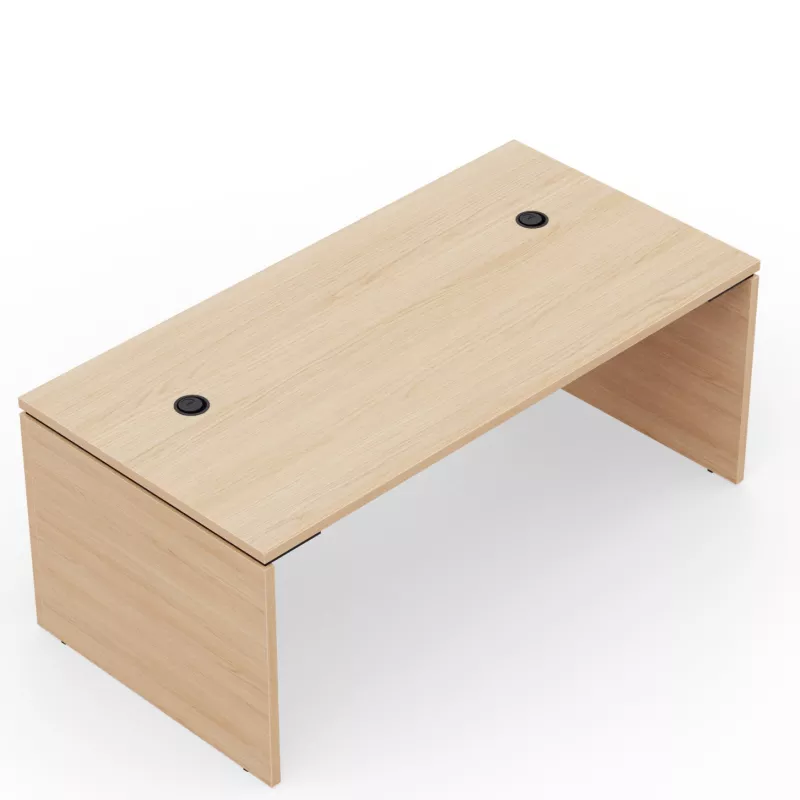 KARA│Bureau de direction droit│4 décors bois à choix