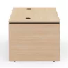 KARA│Bureau de direction droit│4 décors bois à choix
