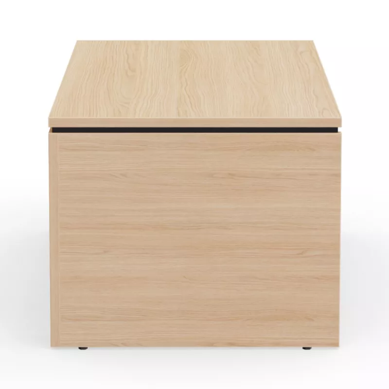 KARA│Bureau de direction droit│4 décors bois à choix