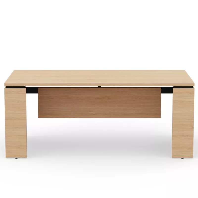 KARA│Bureau de direction droit│4 décors bois à choix