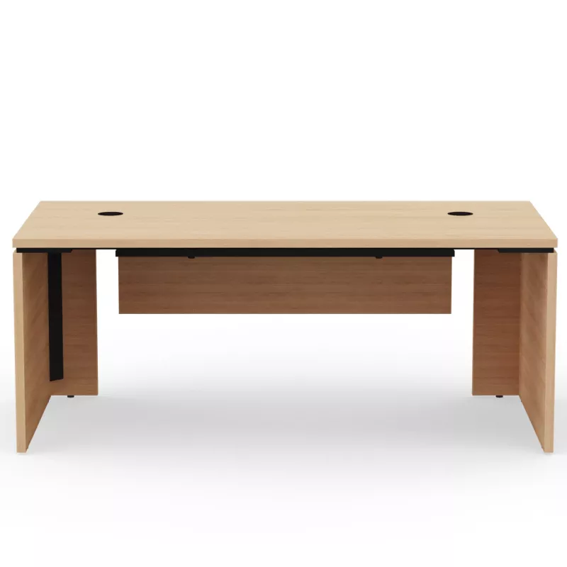 KARA│Bureau de direction droit│4 décors bois à choix