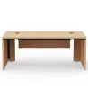 KARA│Bureau de direction droit│4 décors bois à choix
