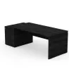 KARA│Bureau de direction avec caisson porteur│4 décors bois à choix