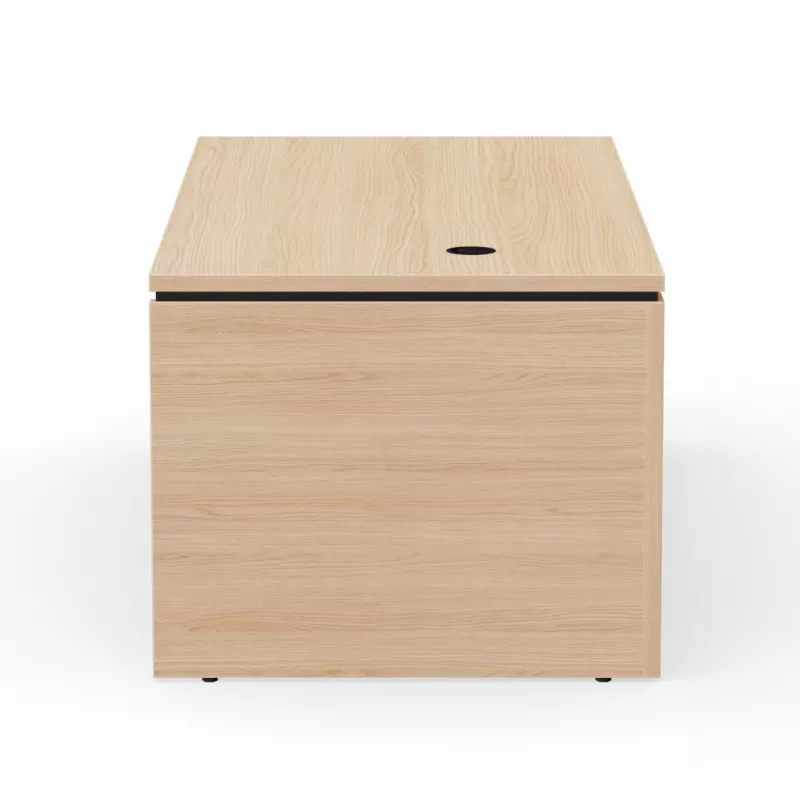 KARA│Bureau de direction avec caisson porteur│4 décors bois à choix