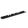KARA│Goulotte horizontale sous bureau L 120 cm noire