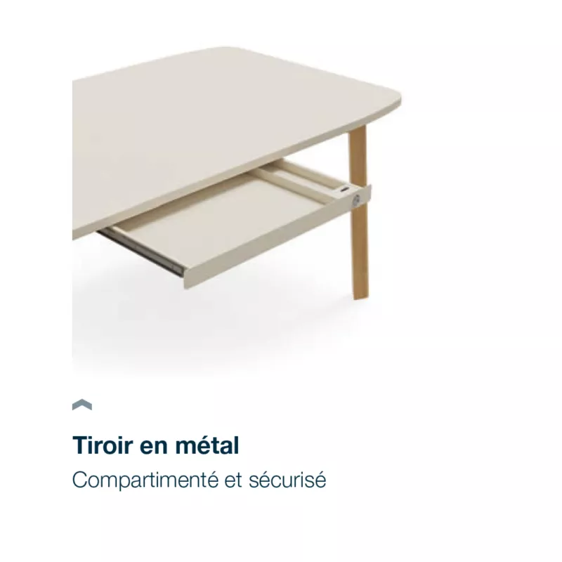 KARL TIROIR│fixation sous bureau