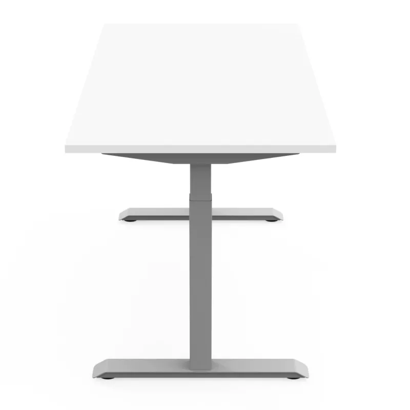 LUTZ 2 épaisseur 19MM│Bureau électrique simple motorisation - 3 mémoires de position - USB A USB C