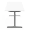 LUTZ 2 épaisseur 19MM│Bureau électrique simple motorisation - 3 mémoires de position - USB A USB C