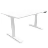 LUTZ 2 épaisseur 19MM│Bureau électrique simple motorisation - 3 mémoires de position - USB A USB C